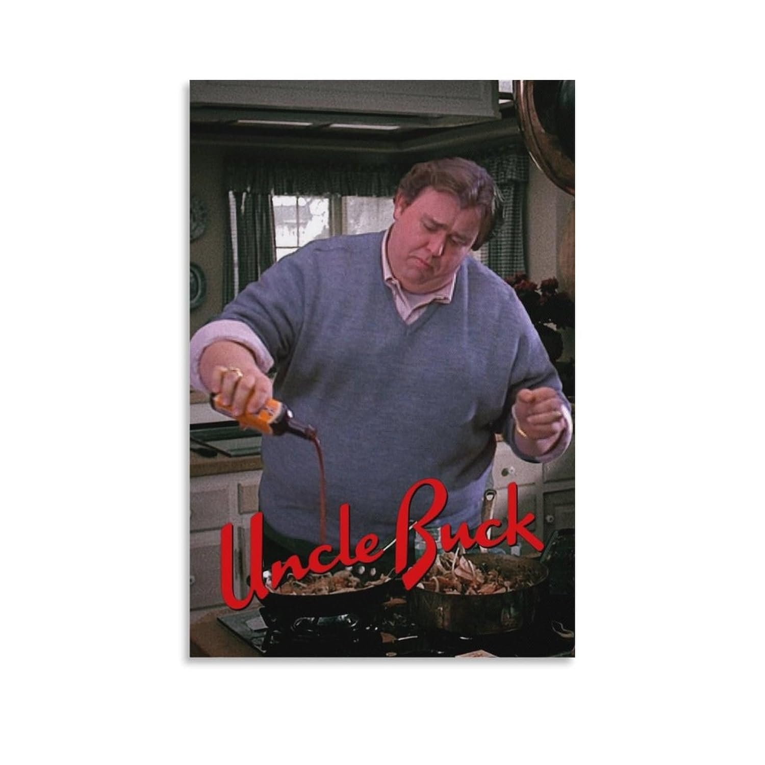 Room Aesthetic Poster Classic Movie Uncle Buck Movie Posters Cool Artwork Wall Art Home Decor Gift Ideas Canvas Art Poster And Wall Art Picture Print Modern Family Bedroom Decor...