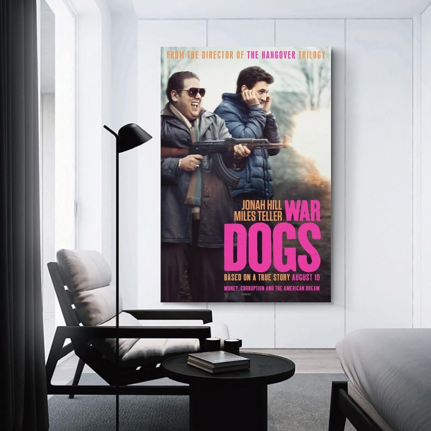 Room Aesthetic Poster Classic Movie War Dogs Movie Posters Cool Artwork Wall Art Home Decor Gift Ideas Poster Decorative Painting Canvas Wall Art Living Room Posters Bedroom...