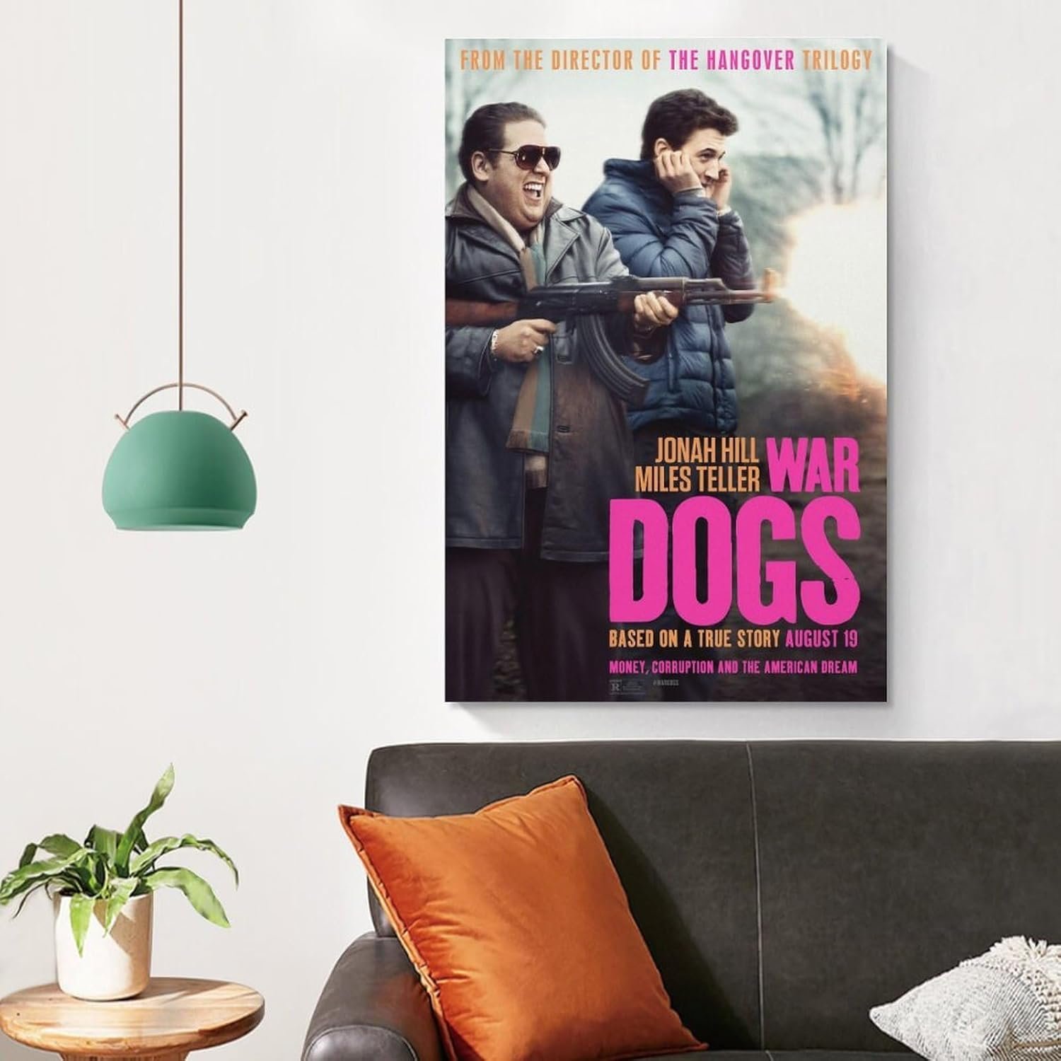 Room Aesthetic Poster Classic Movie War Dogs Movie Posters Cool Artwork Wall Art Home Decor Gift Ideas Poster Decorative Painting Canvas Wall Art Living Room Posters Bedroom...