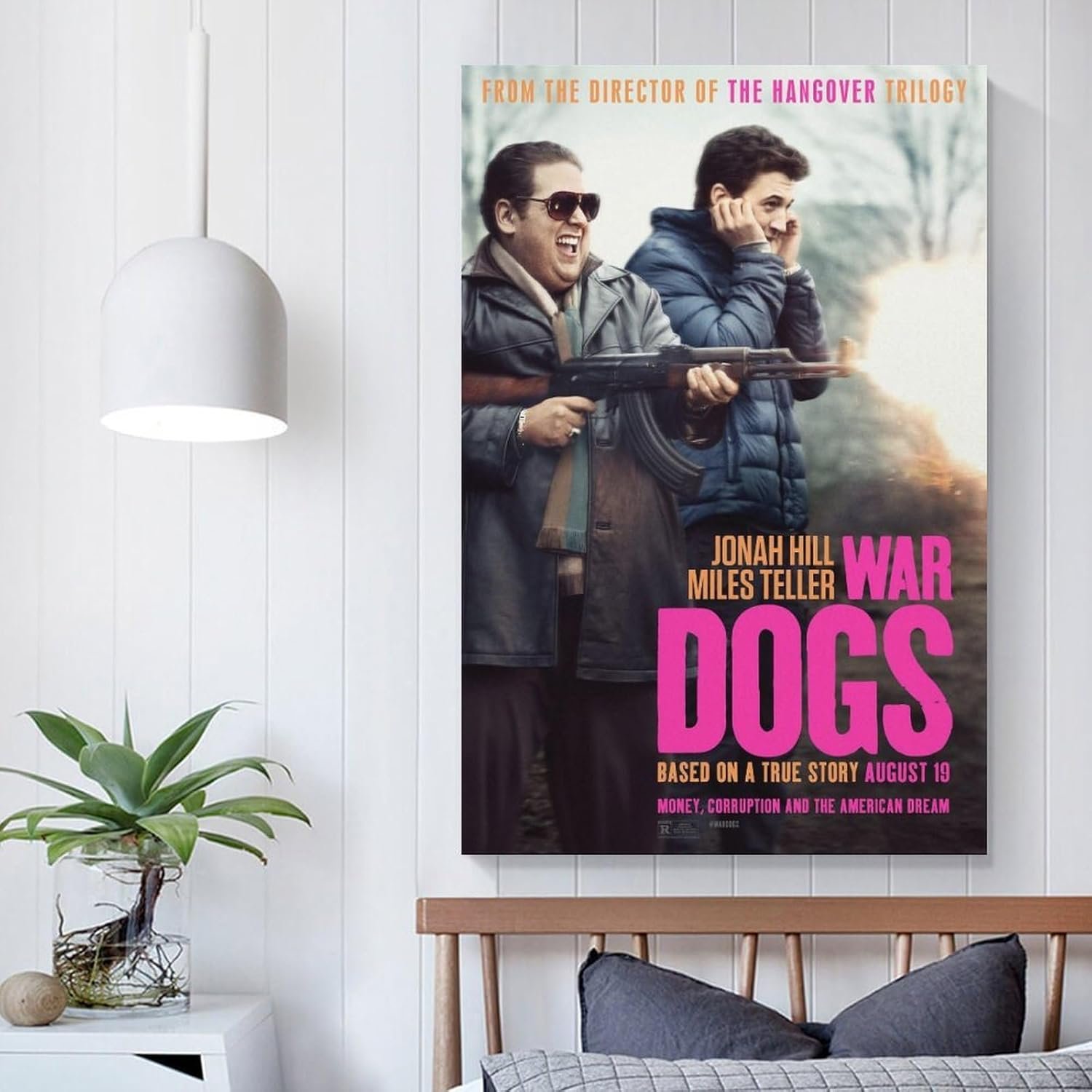 Room Aesthetic Poster Classic Movie War Dogs Movie Posters Cool Artwork Wall Art Home Decor Gift Ideas Poster Decorative Painting Canvas Wall Art Living Room Posters Bedroom...