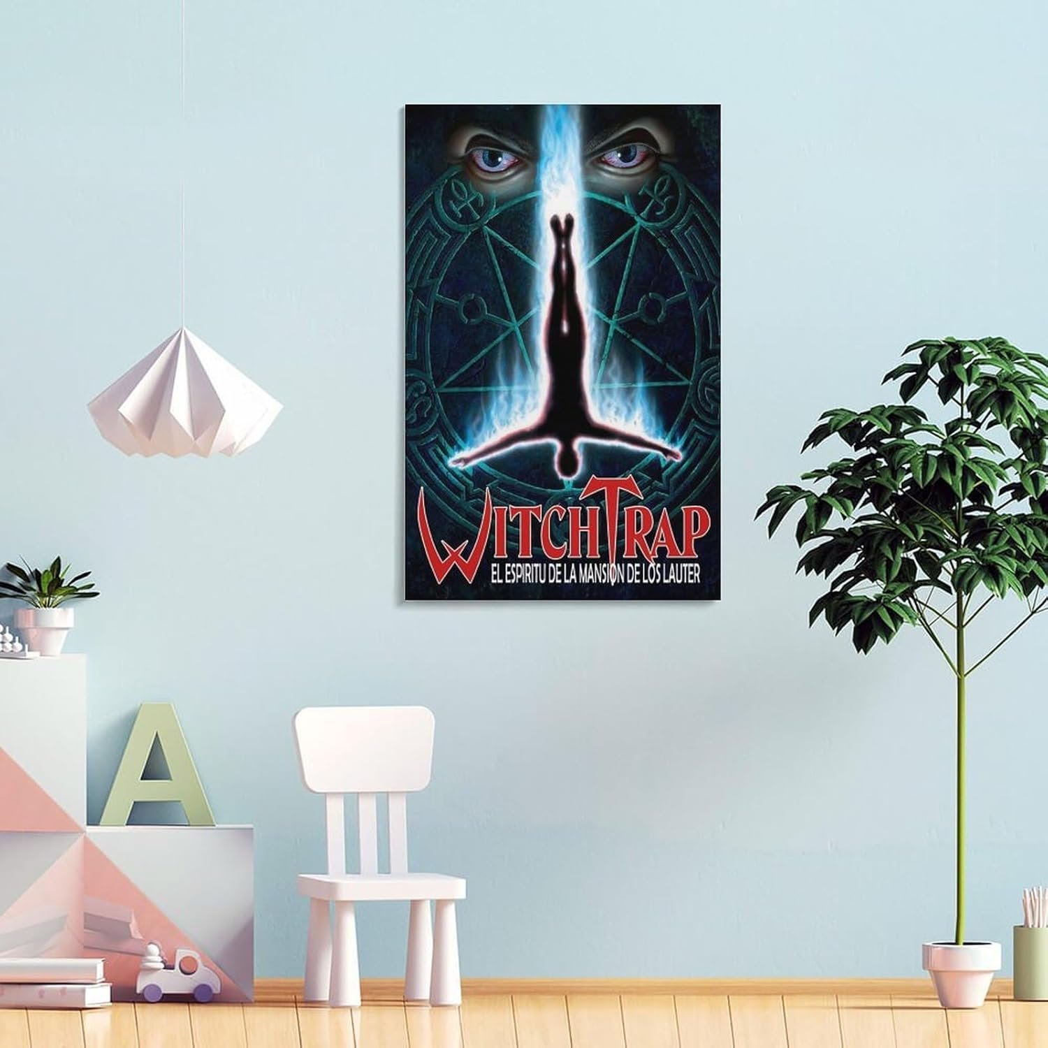 Room Aesthetic Poster Classic Movie Witchtrap Movie Posters Cool Artwork Wall Art Home Decor Gift Ideas Canvas Art Poster And Wall Art Picture Print Modern Family Bedroom Decor...