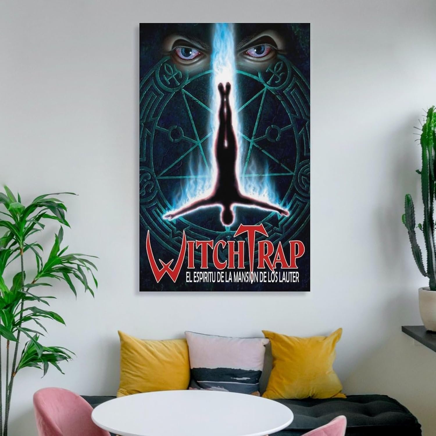 Room Aesthetic Poster Classic Movie Witchtrap Movie Posters Cool Artwork Wall Art Home Decor Gift Ideas Canvas Art Poster And Wall Art Picture Print Modern Family Bedroom Decor...