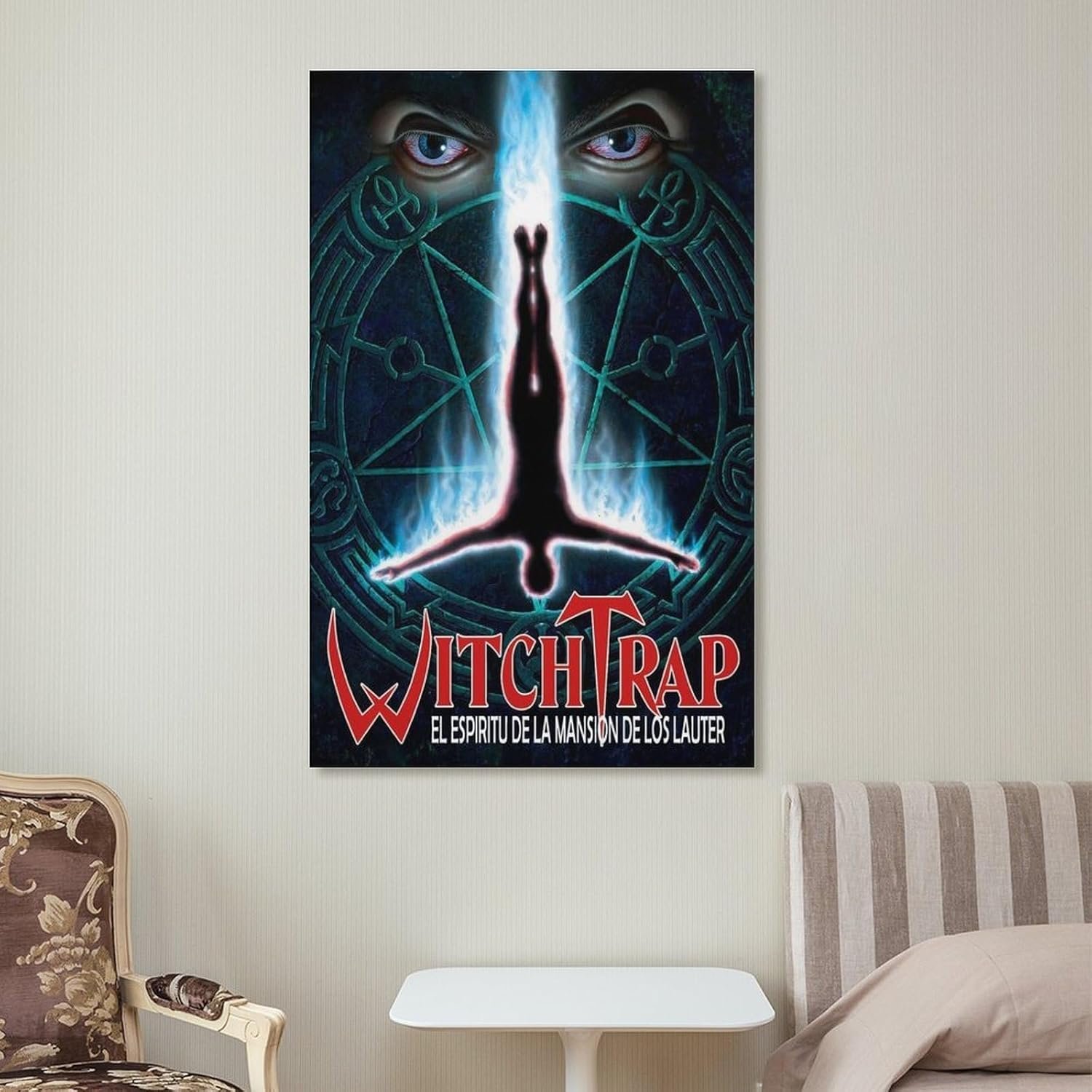 Room Aesthetic Poster Classic Movie Witchtrap Movie Posters Cool Artwork Wall Art Home Decor Gift Ideas Canvas Art Poster And Wall Art Picture Print Modern Family Bedroom Decor...