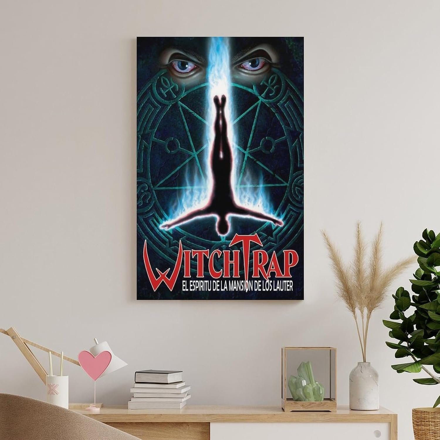 Room Aesthetic Poster Classic Movie Witchtrap Movie Posters Cool Artwork Wall Art Home Decor Gift Ideas Canvas Art Poster And Wall Art Picture Print Modern Family Bedroom Decor...