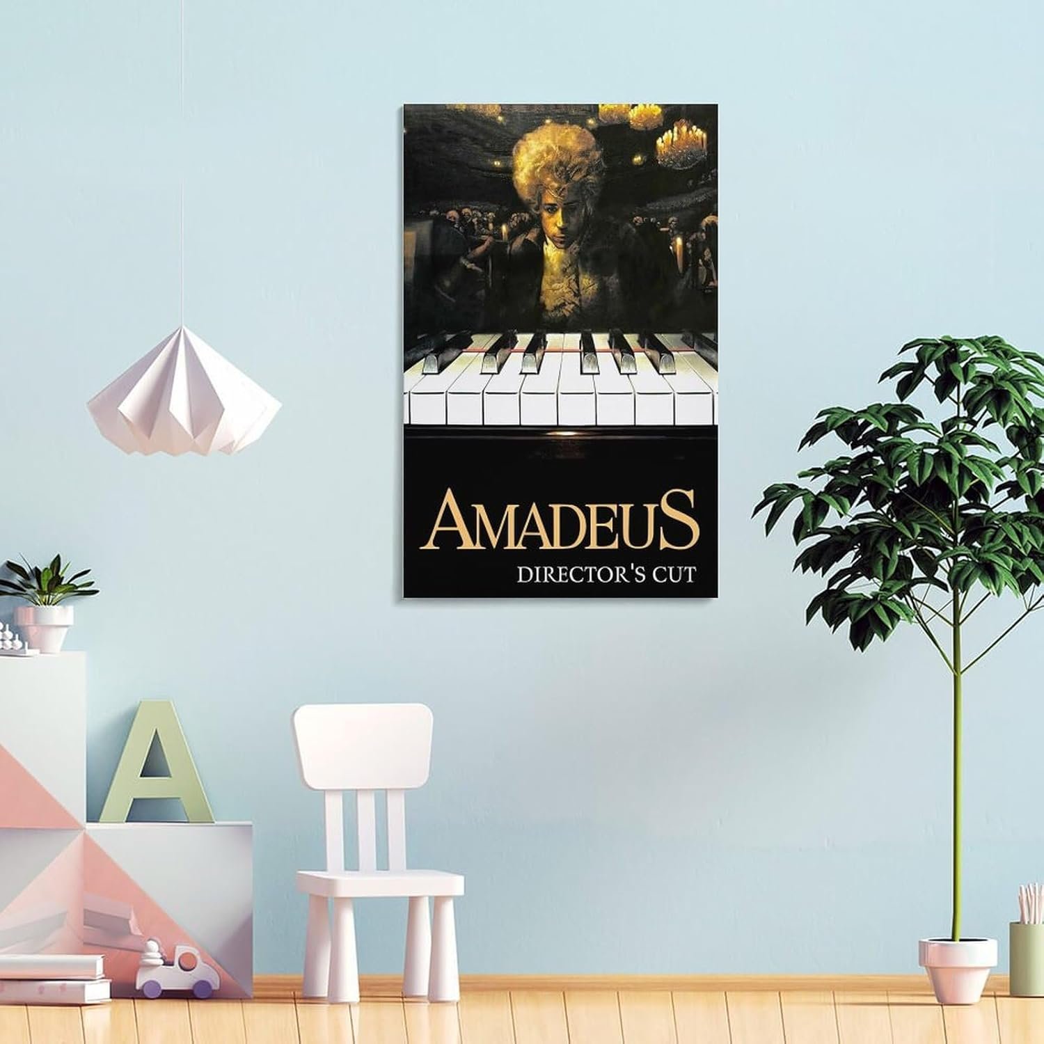 Room Aesthetic Poster for Bedroom Retro Amadeus Classic Movie Posters Room Aesthetic Posters Cool Artwork Wall Art Home Decor Gift Ideas Canvas Art Poster And Wall Art Picture...
