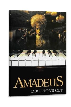 Room Aesthetic Poster for Bedroom Retro Amadeus Classic Movie Posters Room Aesthetic Posters Cool Artwork Wall Art Home Decor Gift Ideas Canvas Art Poster And Wall Art Picture...