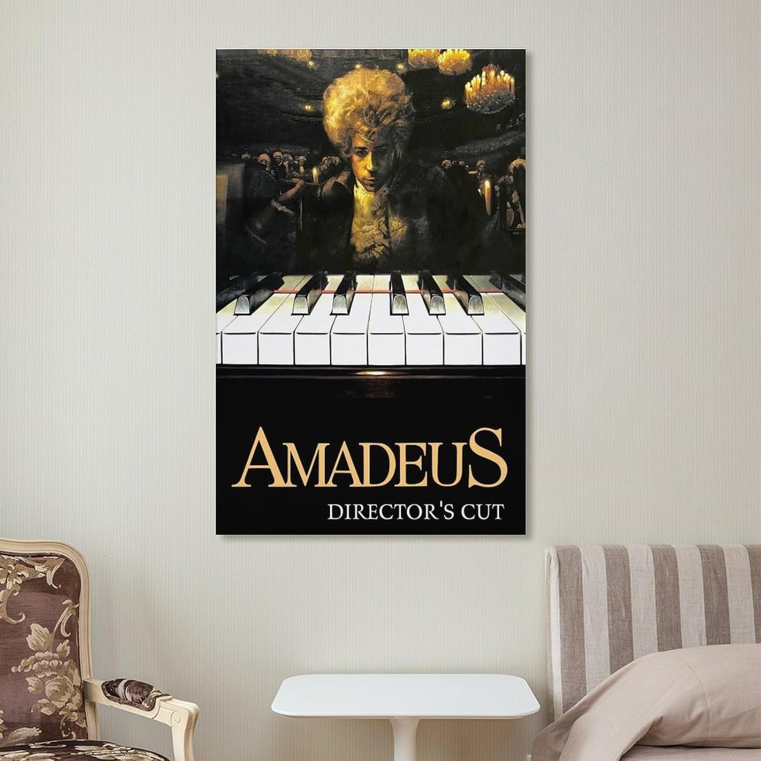Room Aesthetic Poster for Bedroom Retro Amadeus Classic Movie Posters Room Aesthetic Posters Cool Artwork Wall Art Home Decor Gift Ideas Canvas Art Poster And Wall Art Picture...
