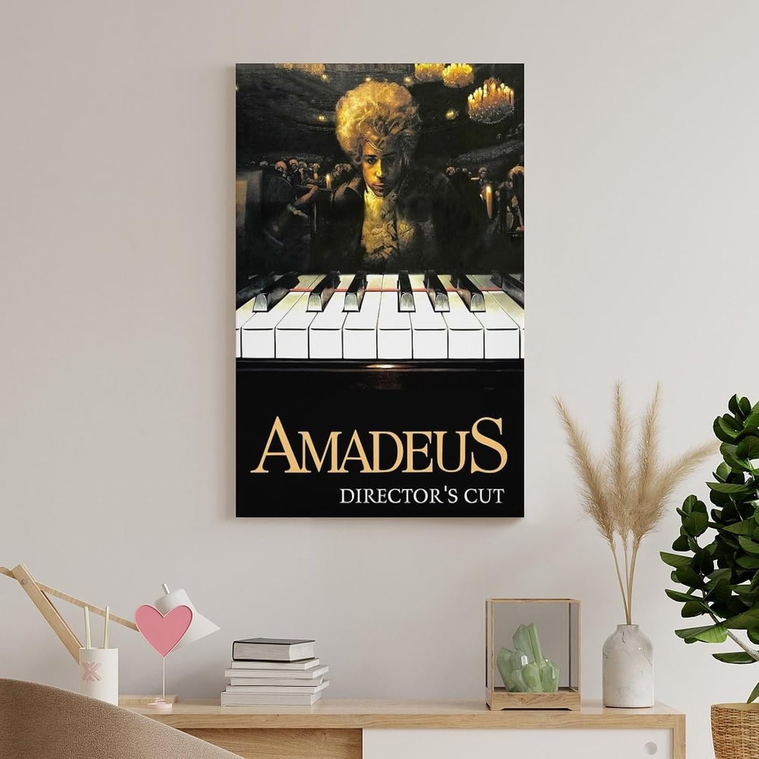 Room Aesthetic Poster for Bedroom Retro Amadeus Classic Movie Posters Room Aesthetic Posters Cool Artwork Wall Art Home Decor Gift Ideas Canvas Art Poster And Wall Art Picture...