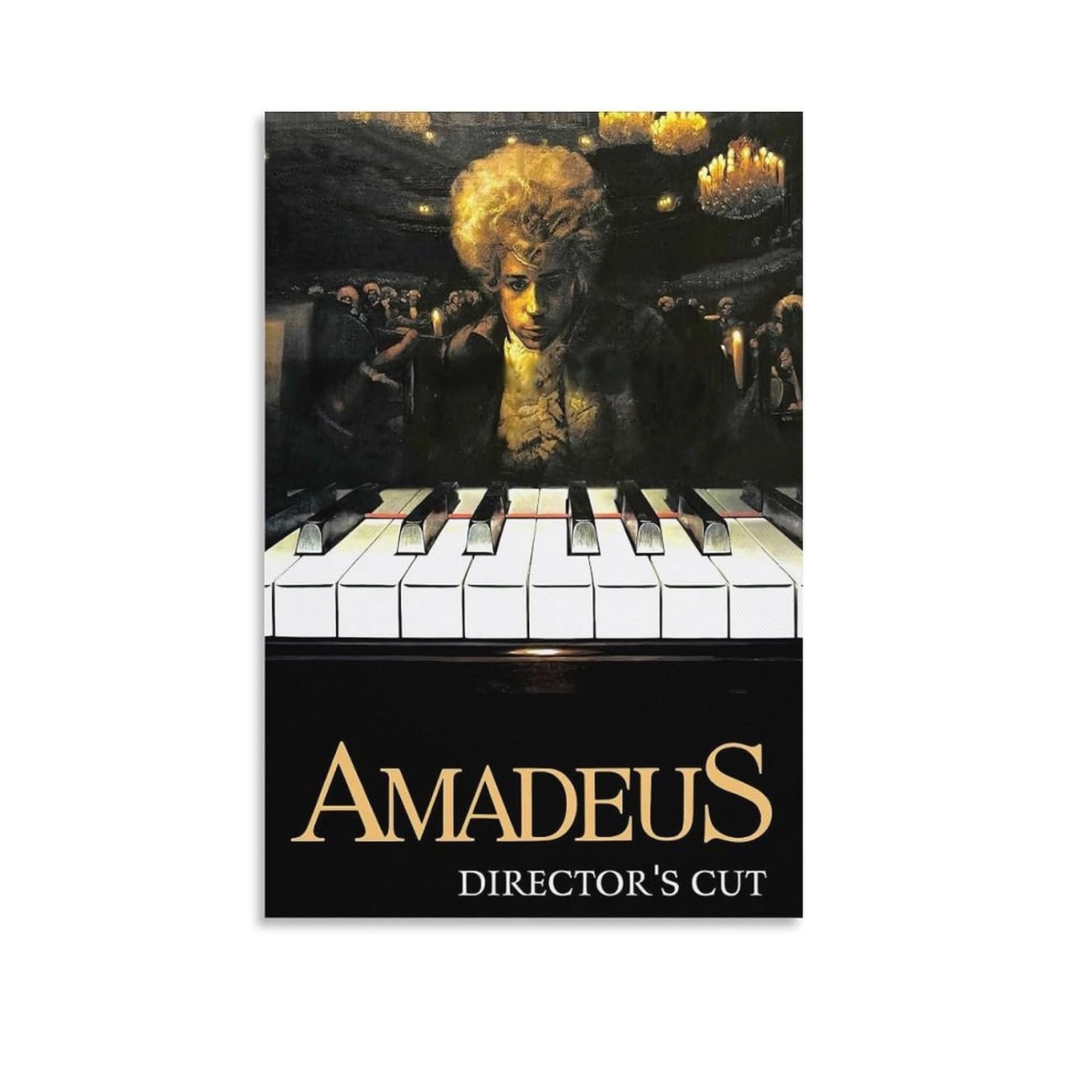 Room Aesthetic Poster for Bedroom Retro Amadeus Classic Movie Posters Room Aesthetic Posters Cool Artwork Wall Art Home Decor Gift Ideas Canvas Art Poster And Wall Art Picture...