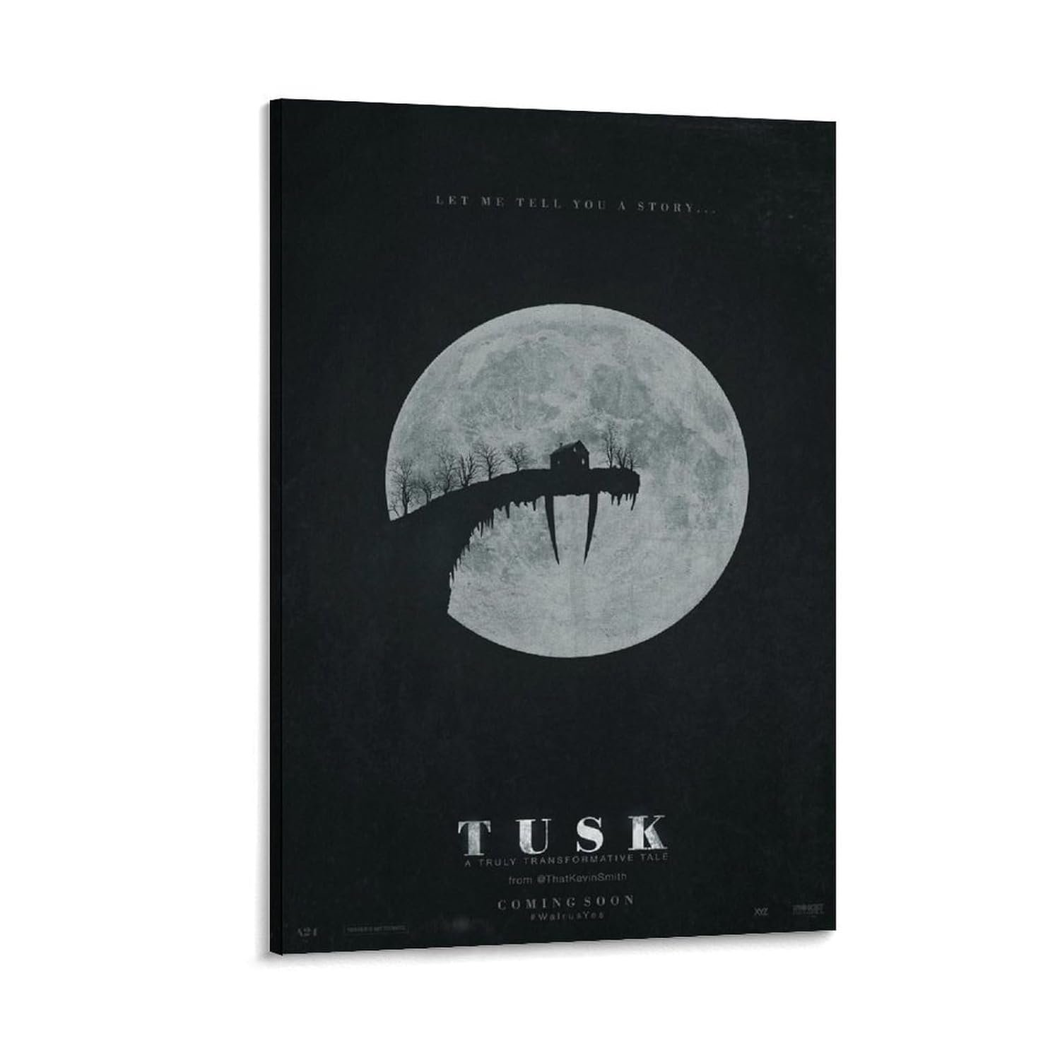 Room Decor Posters Tusk Movie Poster Family Wall Decor Room Aesthetic Posters Cool Artwork Wall Art Home Decor Gift Ideas Canvas Art Poster And Wall Art Picture Print Modern...