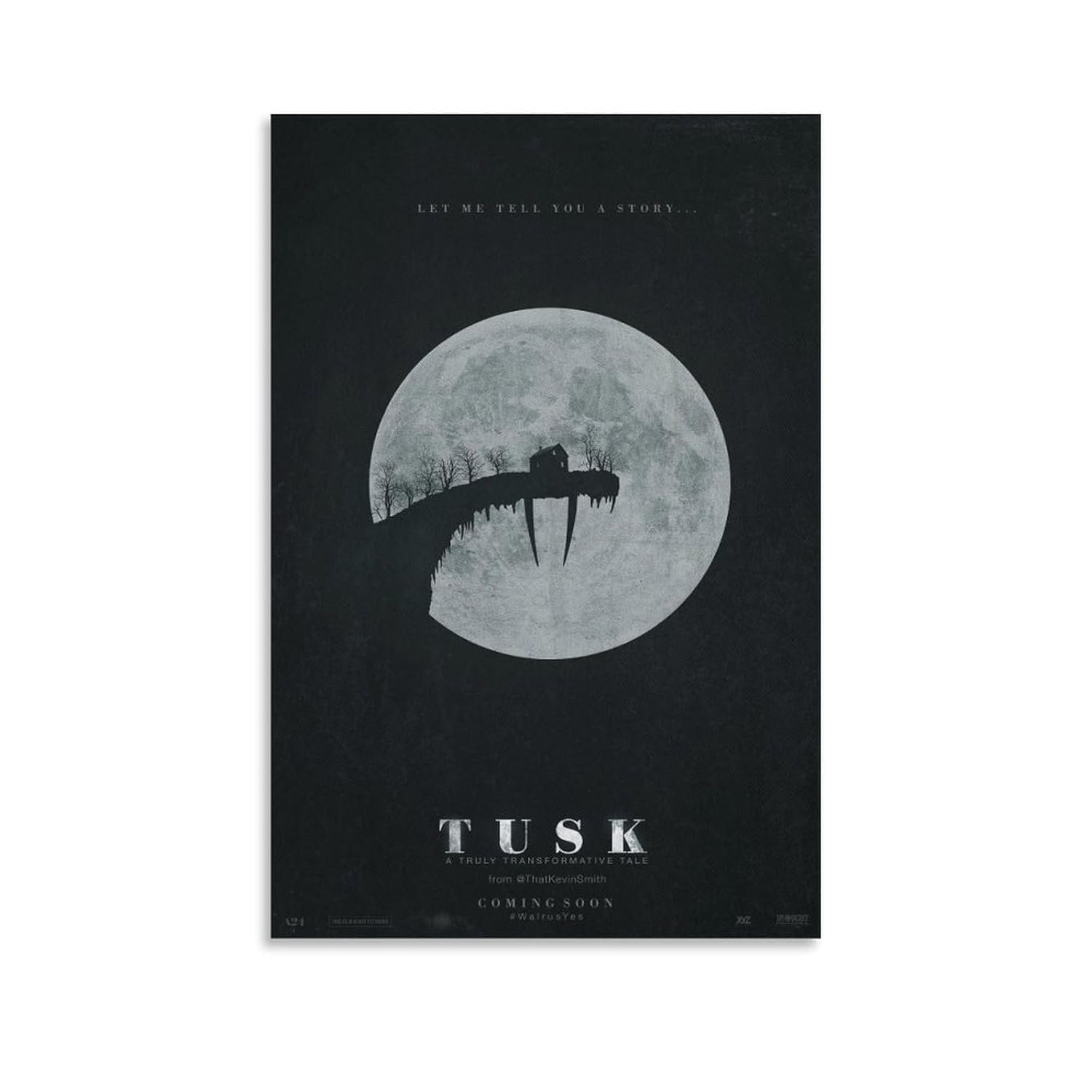 Room Decor Posters Tusk Movie Poster Family Wall Decor Room Aesthetic Posters Cool Artwork Wall Art Home Decor Gift Ideas Canvas Art Poster And Wall Art Picture Print Modern...
