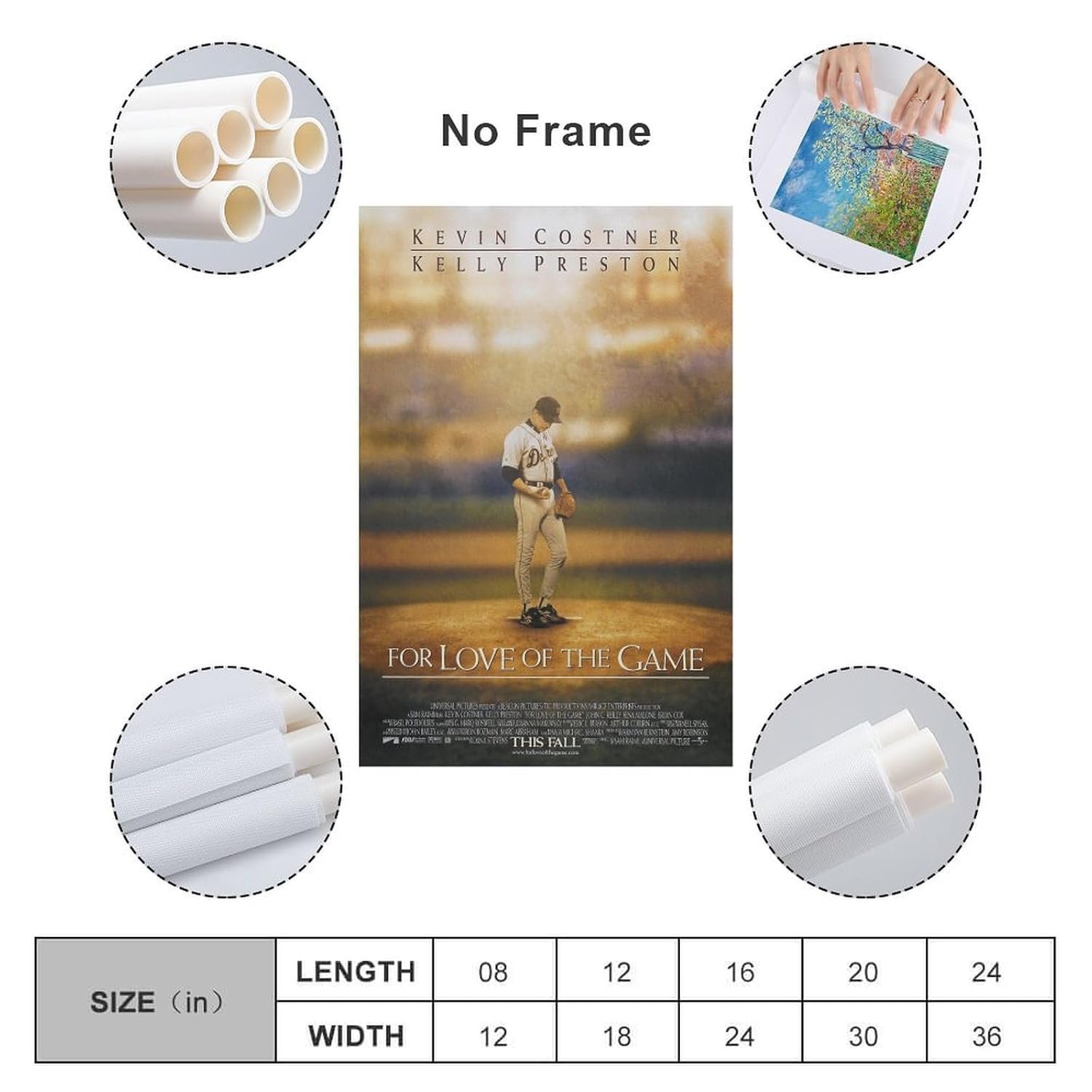 Room Poster Fight for Love (1999) Movie Poster Decoration for Independent Room Poster Decorative Painting Canvas Wall Art Living Room Posters Bedroom Painting 12x18inch(30x45cm)