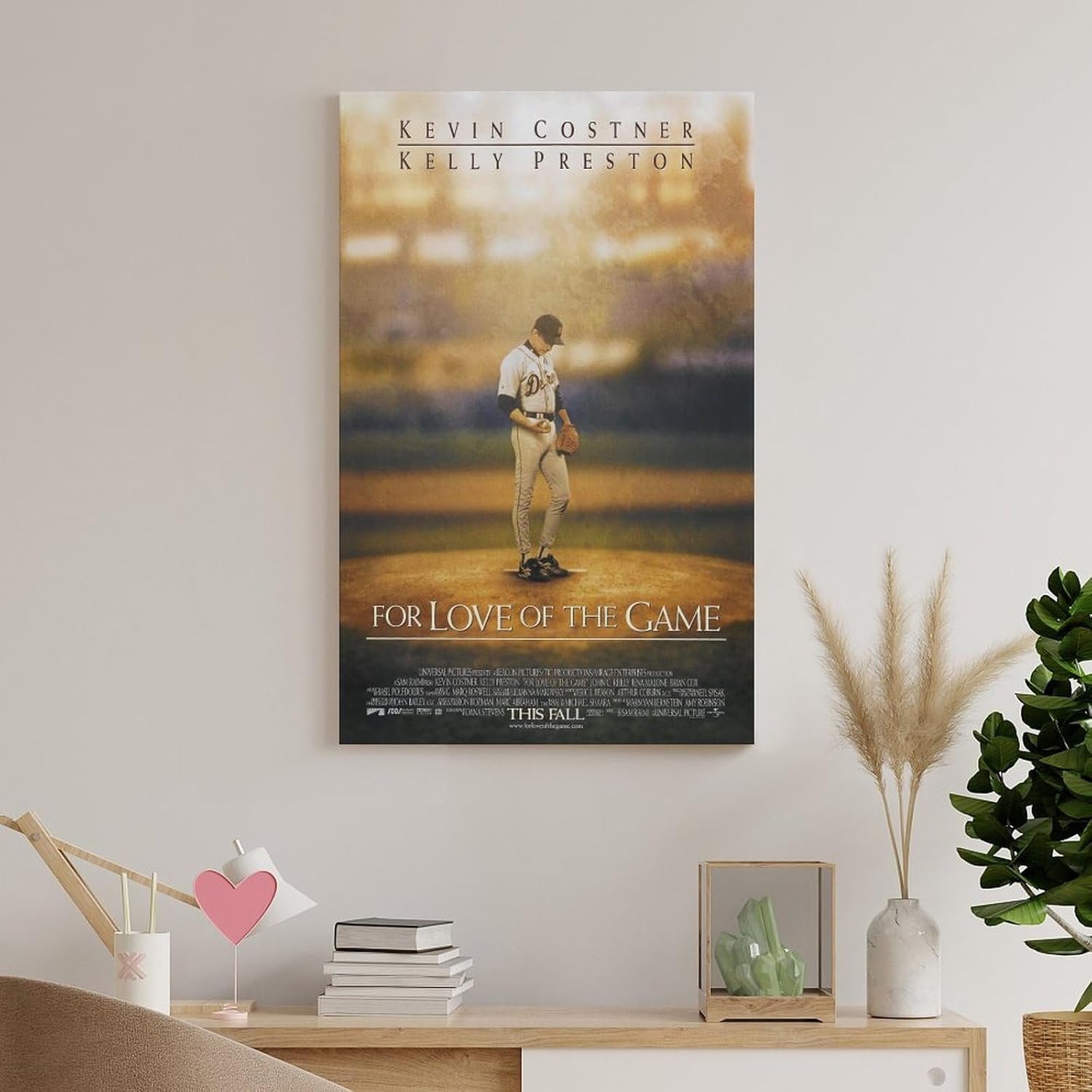 Room Poster Fight for Love (1999) Movie Poster Decoration for Independent Room Poster Decorative Painting Canvas Wall Art Living Room Posters Bedroom Painting 12x18inch(30x45cm)