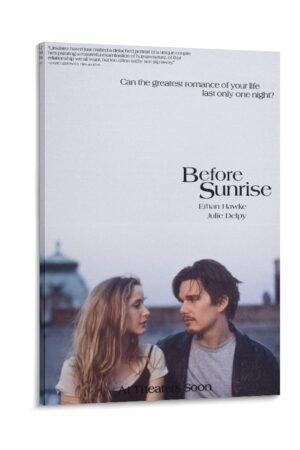 Room Posters Before Sunrise Movie Posters Custom Poster Canvas Art Poster And Wall Art Picture Print Modern Family Bedroom Decor Posters 24x36inch(60x90cm)