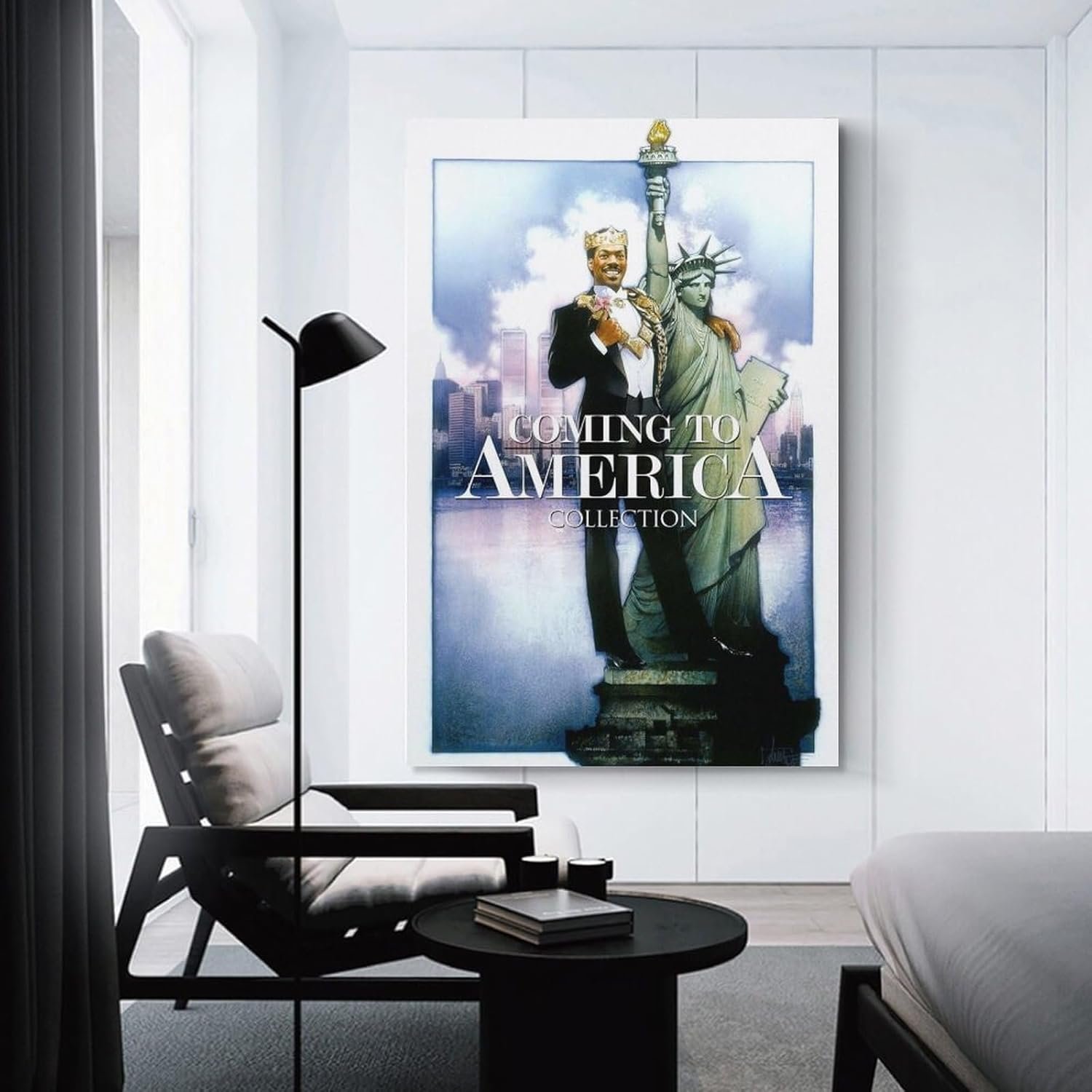 Room Posters Coming To America Movie Posters Cool Artwork Wall Art Home Decor Posters Gift Ideas Poster Decorative Painting Canvas Wall Art Living Room Posters Bedroom Painting...