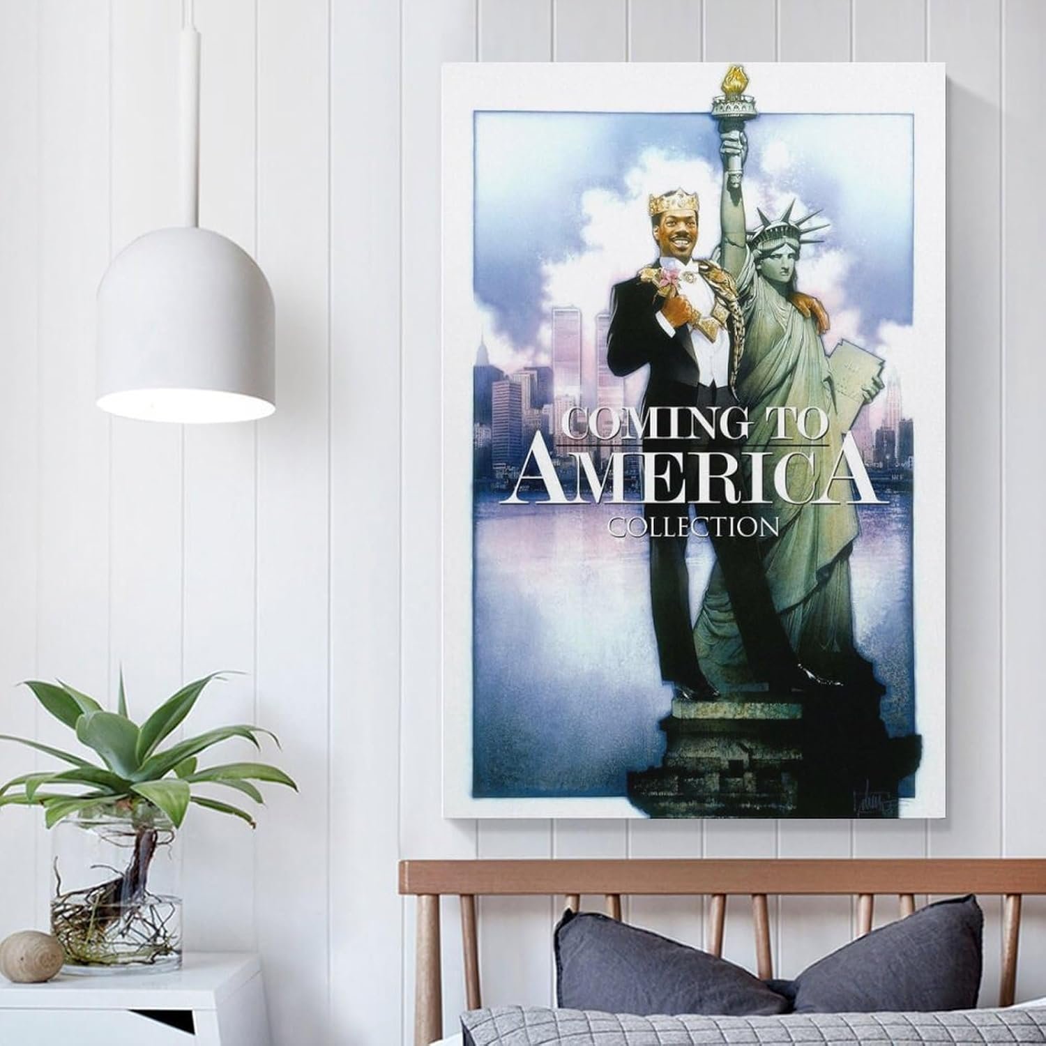 Room Posters Coming To America Movie Posters Cool Artwork Wall Art Home Decor Posters Gift Ideas Poster Decorative Painting Canvas Wall Art Living Room Posters Bedroom Painting...