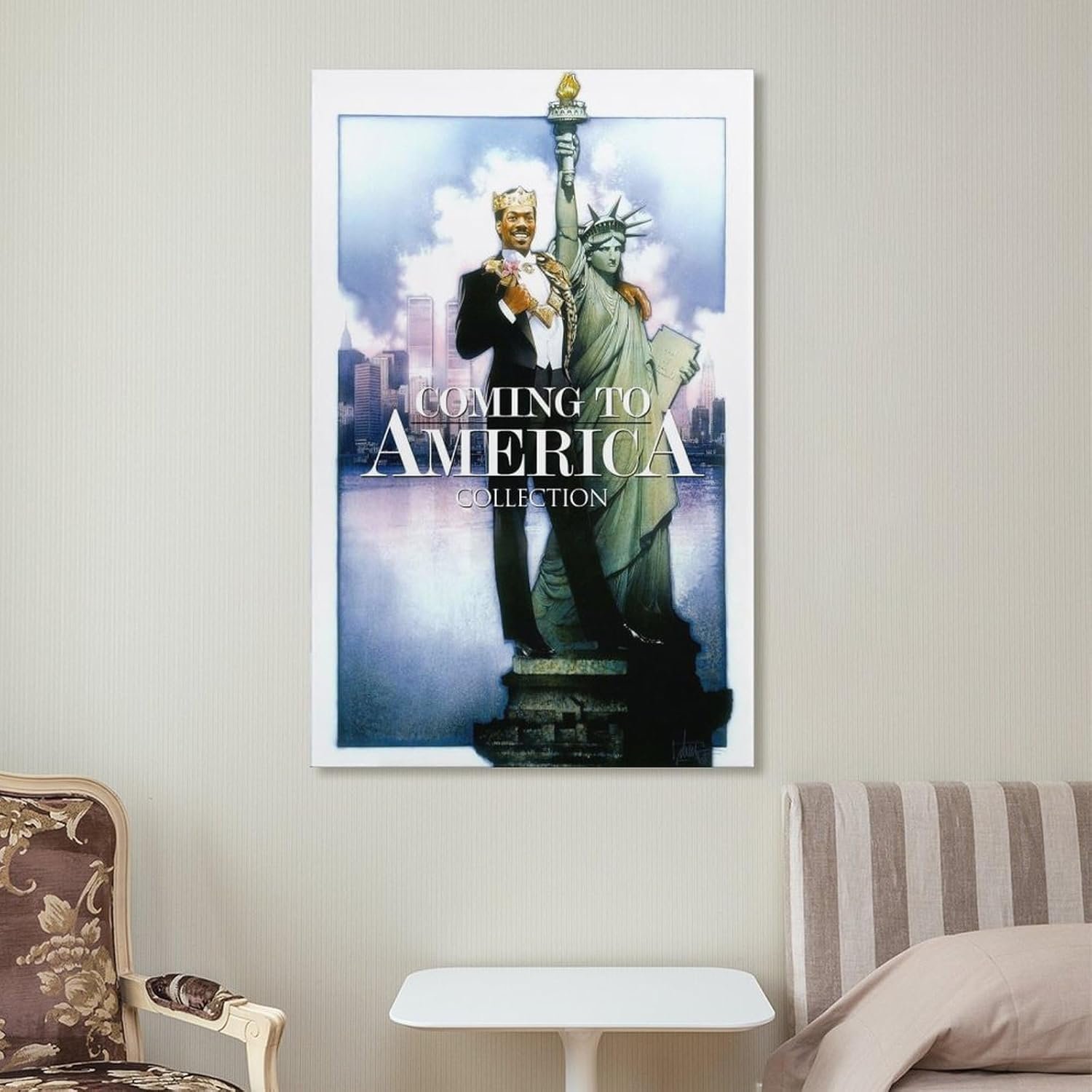 Room Posters Coming To America Movie Posters Cool Artwork Wall Art Home Decor Posters Gift Ideas Poster Decorative Painting Canvas Wall Art Living Room Posters Bedroom Painting...