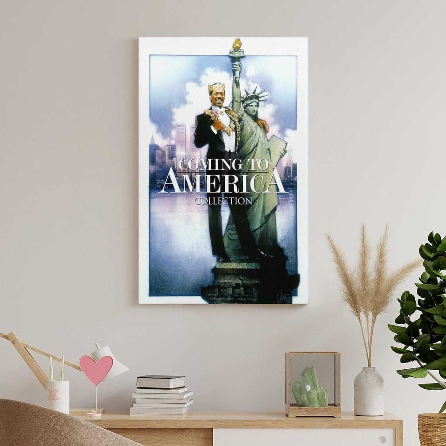 Room Posters Coming To America Movie Posters Cool Artwork Wall Art Home Decor Posters Gift Ideas Poster Decorative Painting Canvas Wall Art Living Room Posters Bedroom Painting...