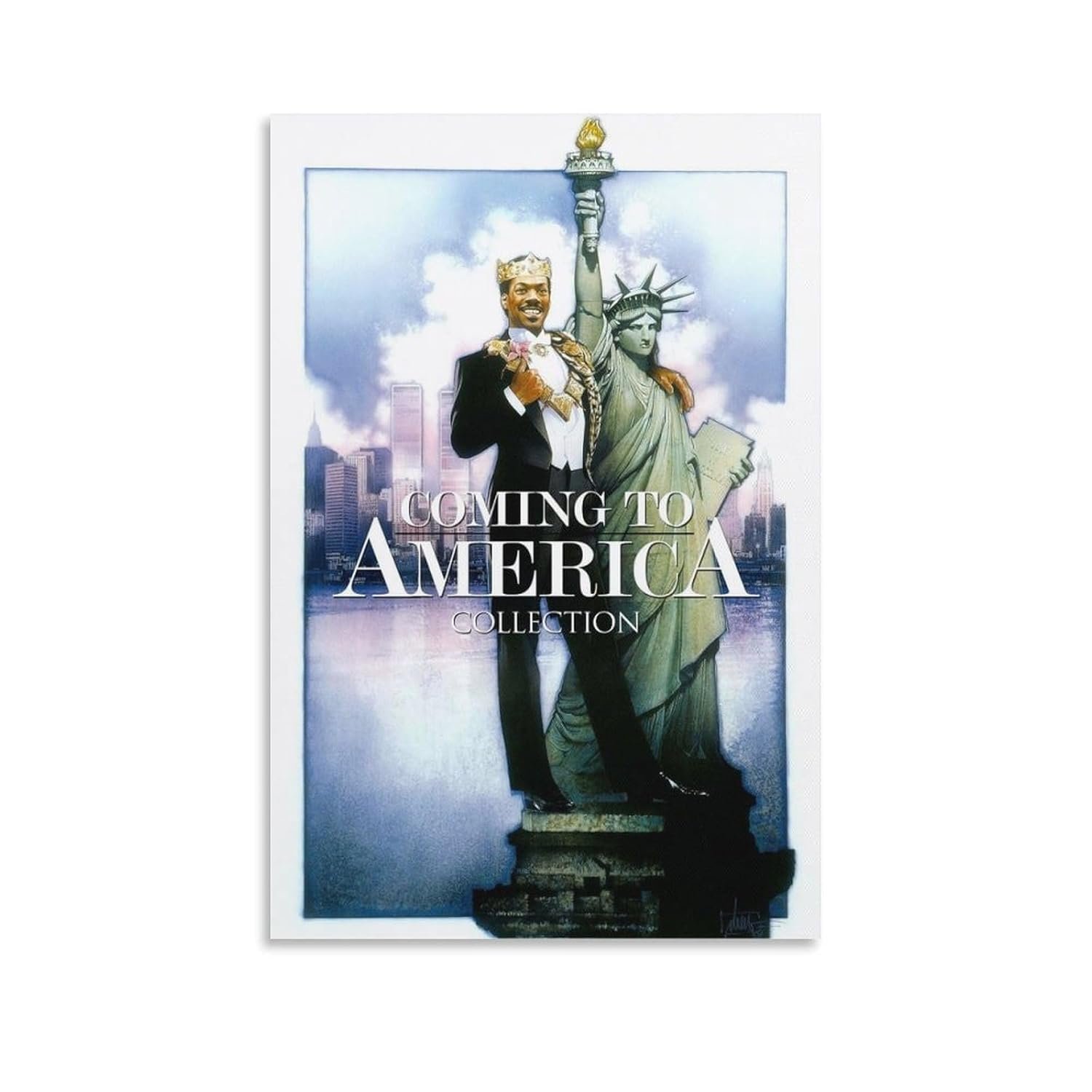 Room Posters Coming To America Movie Posters Cool Artwork Wall Art Home Decor Posters Gift Ideas Poster Decorative Painting Canvas Wall Art Living Room Posters Bedroom Painting...