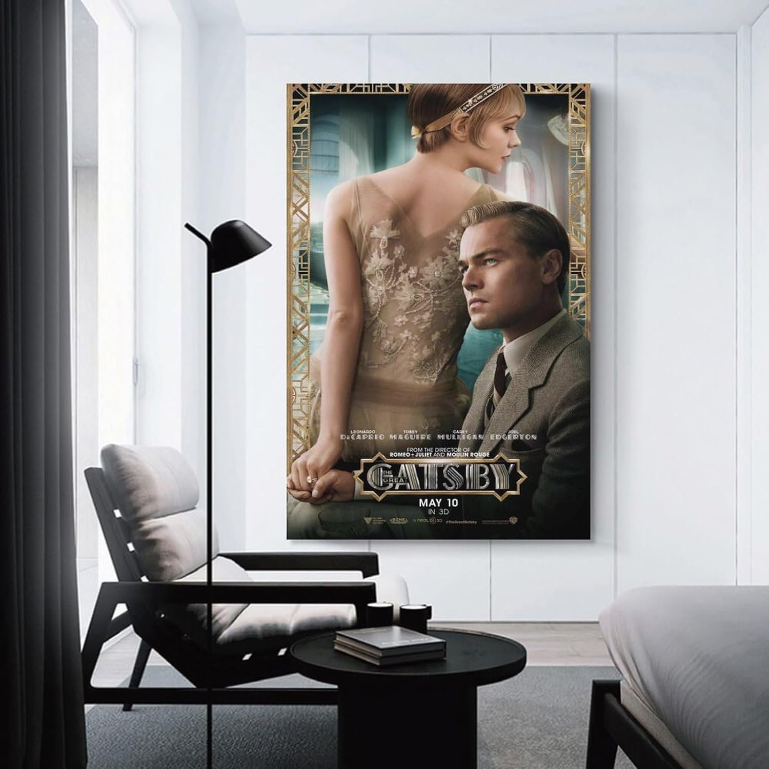 Room Posters The Great Gatsby Movie Posters Cool Artwork Wall Art Home Decor Posters Gift Ideas Prints Poster Decorative Painting Canvas Wall Art Living Room Posters Bedroom...