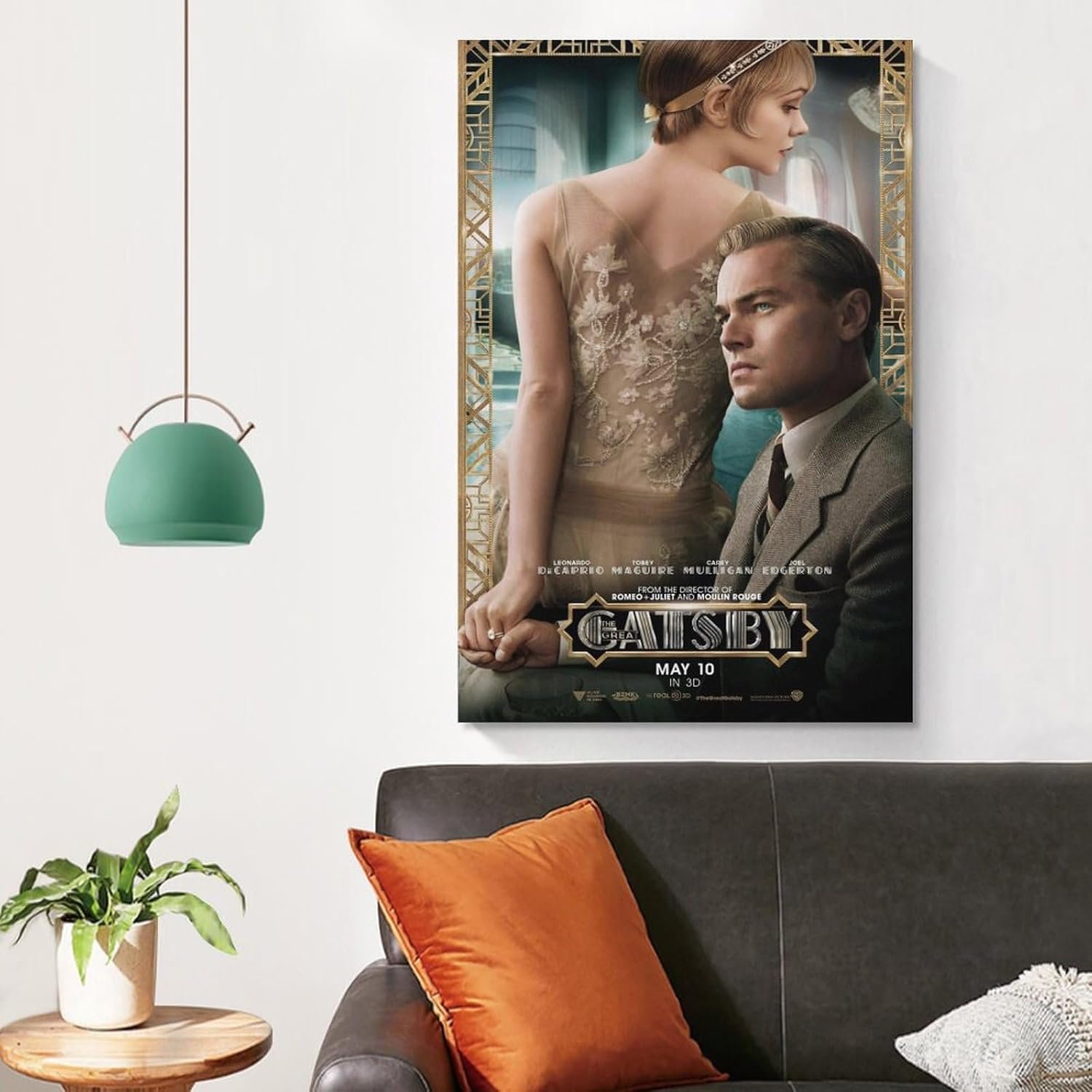 Room Posters The Great Gatsby Movie Posters Cool Artwork Wall Art Home Decor Posters Gift Ideas Prints Poster Decorative Painting Canvas Wall Art Living Room Posters Bedroom...