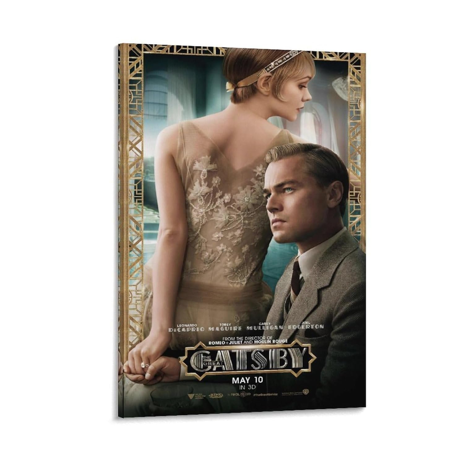 Room Posters The Great Gatsby Movie Posters Cool Artwork Wall Art Home Decor Posters Gift Ideas Prints Poster Decorative Painting Canvas Wall Art Living Room Posters Bedroom...