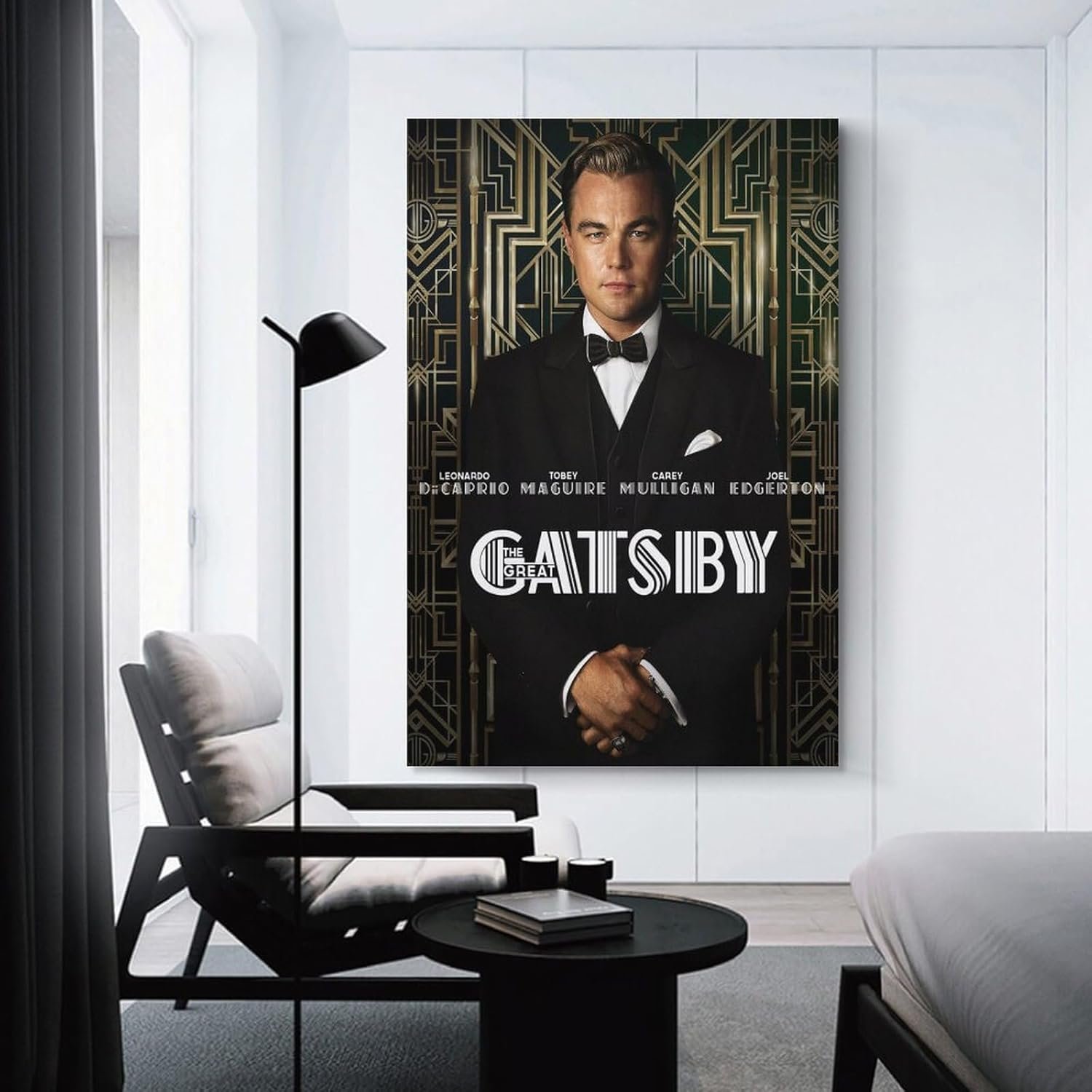 Room Posters The Great Gatsby Movie Posters Cool Artwork Wall Art Home Decor Posters Gift Ideas Prints Poster Decorative Painting Canvas Wall Art Living Room Posters Bedroom...