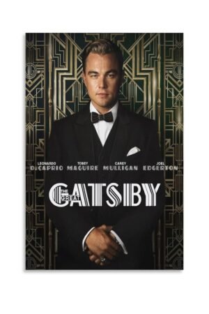 Room Posters The Great Gatsby Movie Posters Cool Artwork Wall Art Home Decor Posters Gift Ideas Prints Poster Decorative Painting Canvas Wall Art Living Room Posters Bedroom...