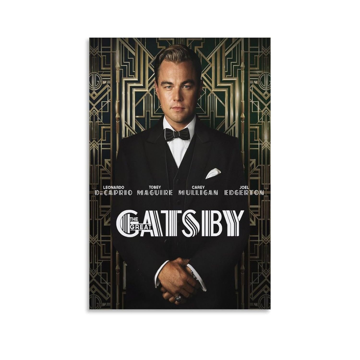 Room Posters The Great Gatsby Movie Posters Cool Artwork Wall Art Home Decor Posters Gift Ideas Prints Poster Decorative Painting Canvas Wall Art Living Room Posters Bedroom...