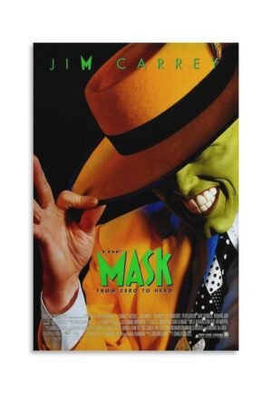 Room Posters The Mask Movie Posters Cool Artwork Wall Art Home Decor Posters Gift Ideas Prints Canvas Art Poster And Wall Art Picture Print Modern Family Bedroom Decor Posters...