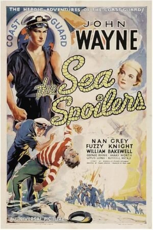 Sea Spoilers - 1936 - Movie Poster - John Wayne-24 x 36 Inches