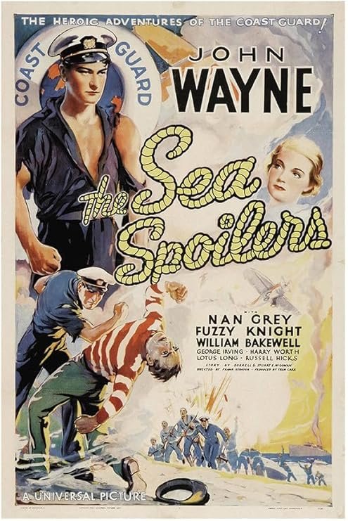 Sea Spoilers - 1936 - Movie Poster - John Wayne-24 x 36 Inches