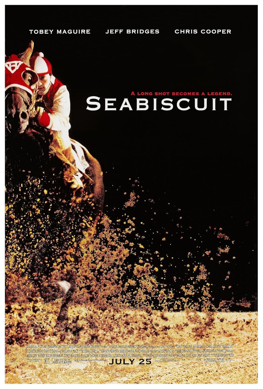Seabiscuit - 2003 - Teaser 1 - Vintage Movie Poster-8 x 12 Inches (US/CAN only)
