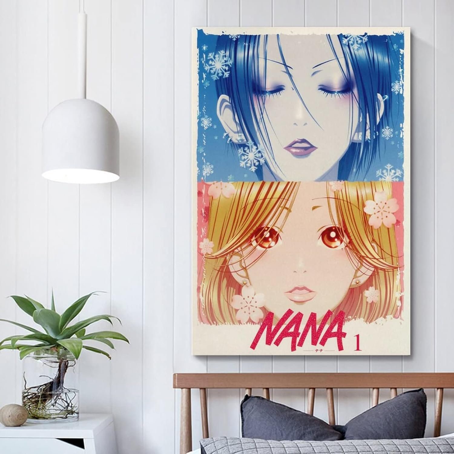 SHAHU Anime Nana Poster for Bedroom Aesthetic Wall Decor Canvas Wall Art Gift 12x18inch(30x45cm)