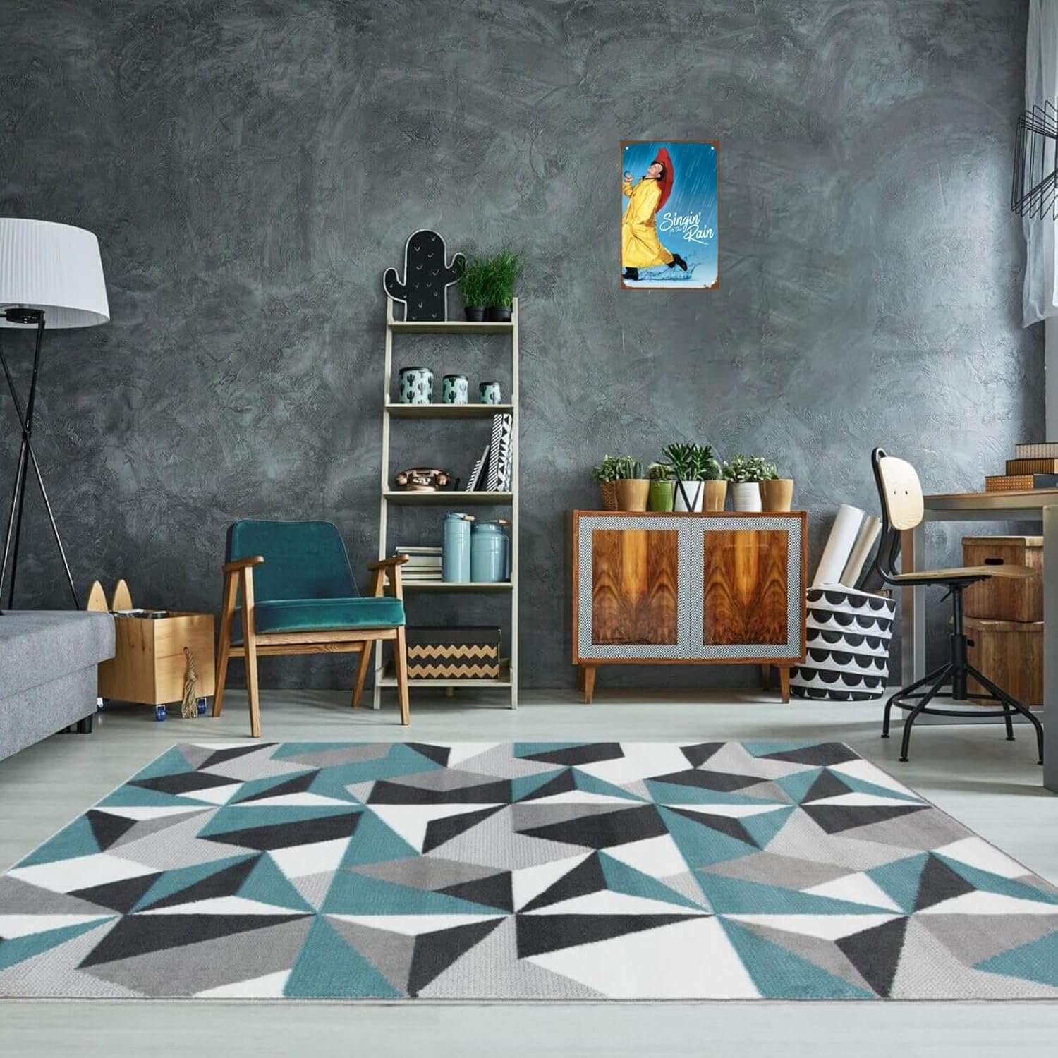 Singing In The Rain Movies Metal Wall Tin Sign Old Romance Films Eclectic Retro Gift Man Cave Decor Vintage Decorations Retro Romance Film 8"x12"