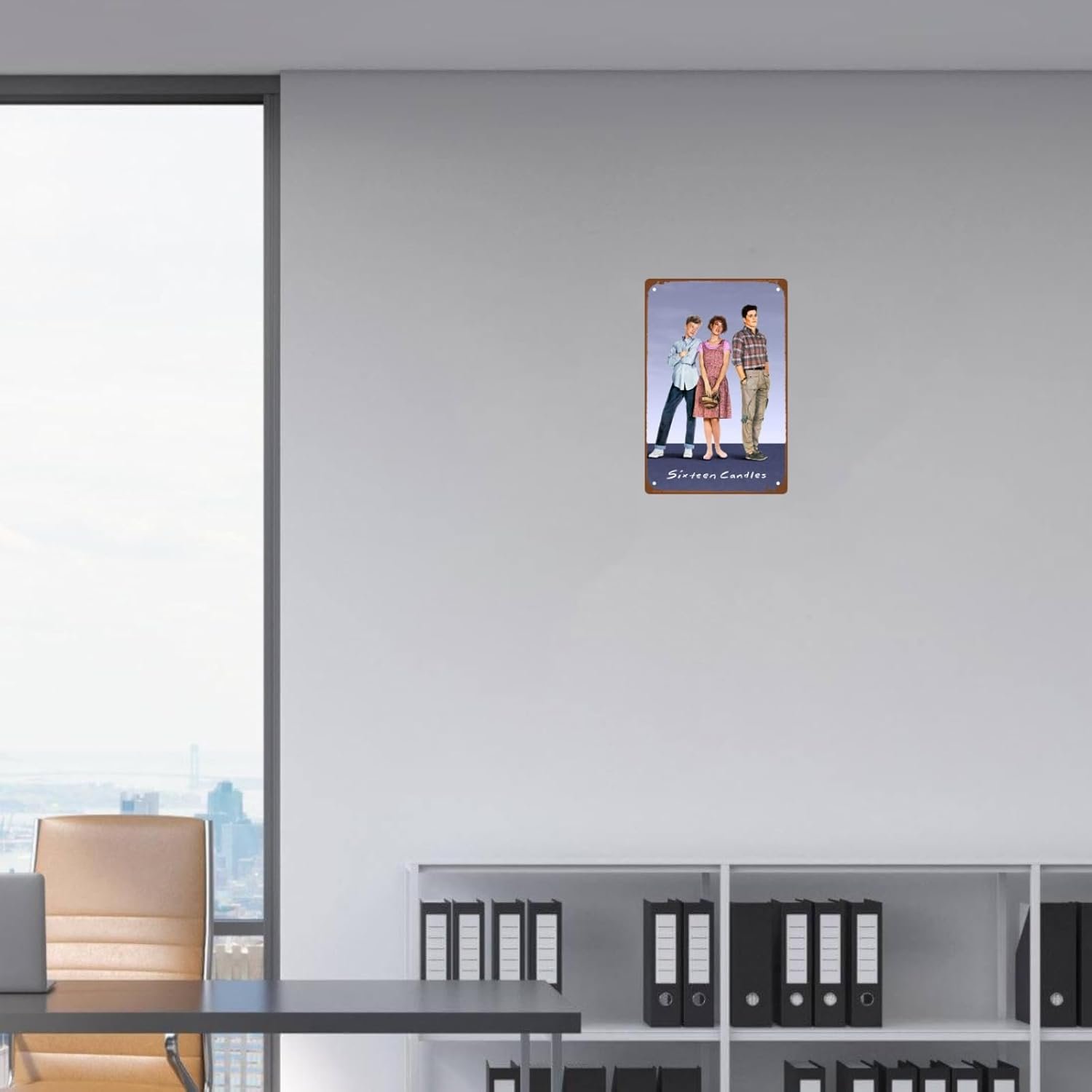 Sixteen Candles 1984 Movies Man Cave Decor Comedy Romance Films Casual Metal Wall Tin Sign Retro Gift Vintage Romantic Comedy Movies Decorations 8"x12"