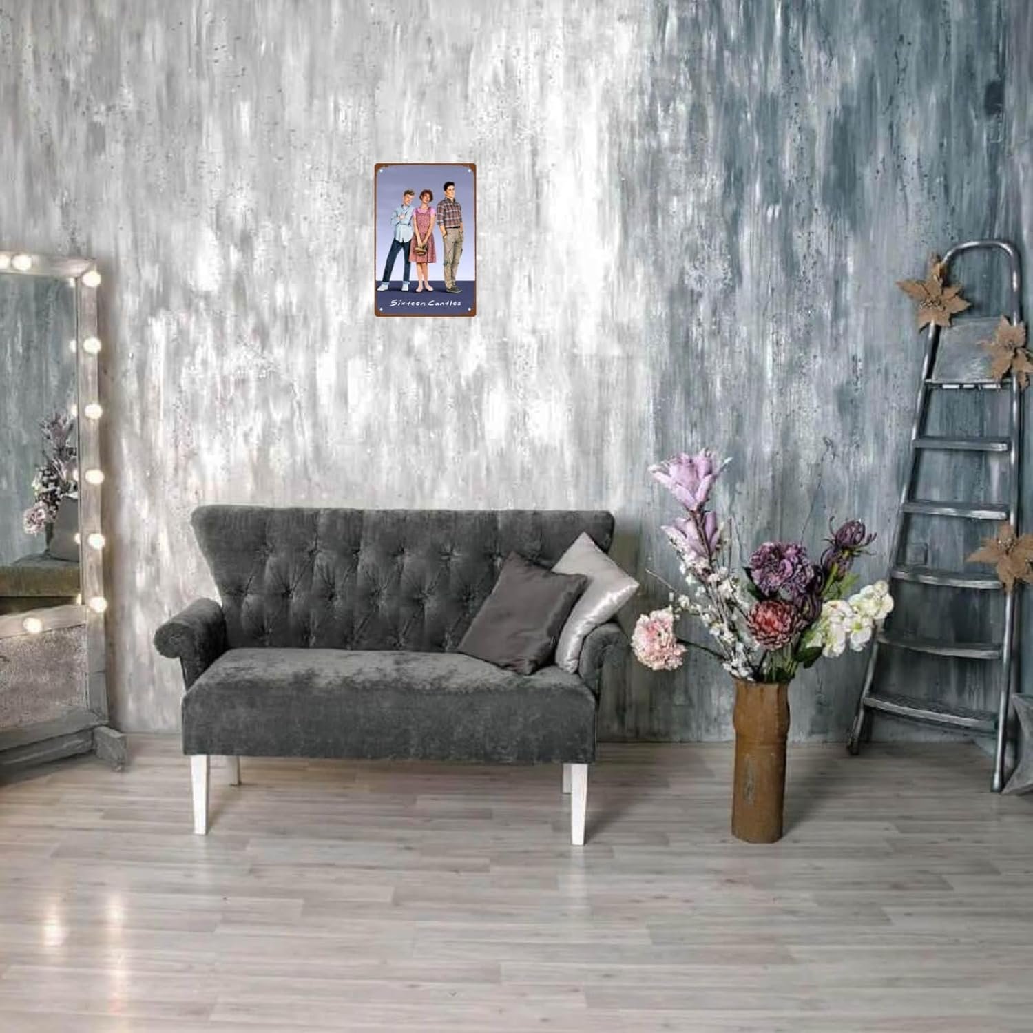 Sixteen Candles 1984 Movies Man Cave Decor Comedy Romance Films Casual Metal Wall Tin Sign Retro Gift Vintage Romantic Comedy Movies Decorations 8"x12"