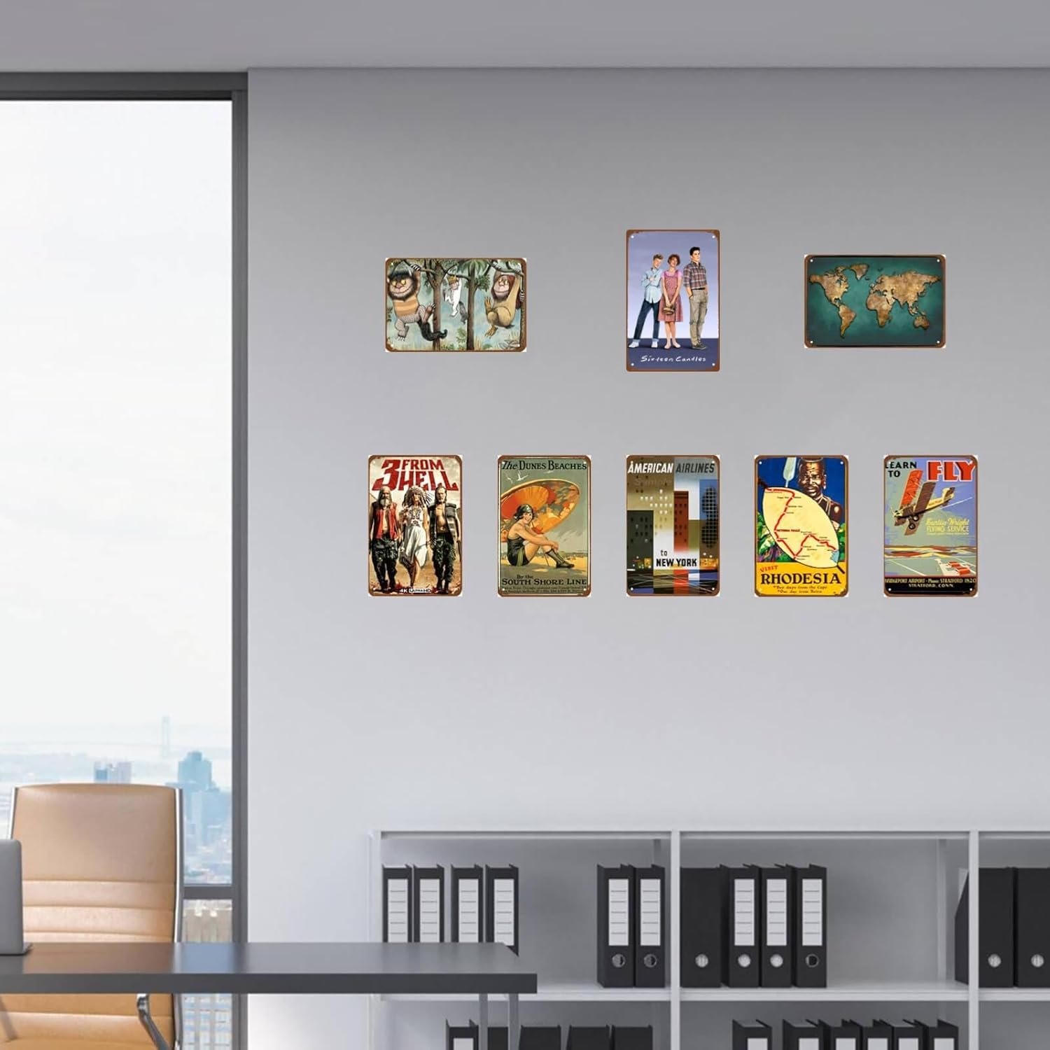 Sixteen Candles 1984 Movies Man Cave Decor Comedy Romance Films Casual Metal Wall Tin Sign Retro Gift Vintage Romantic Comedy Movies Decorations 8"x12"