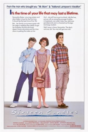 Sixteen Candles 1984 - Vintage Classic Movie Poster-24 x 36 Inches