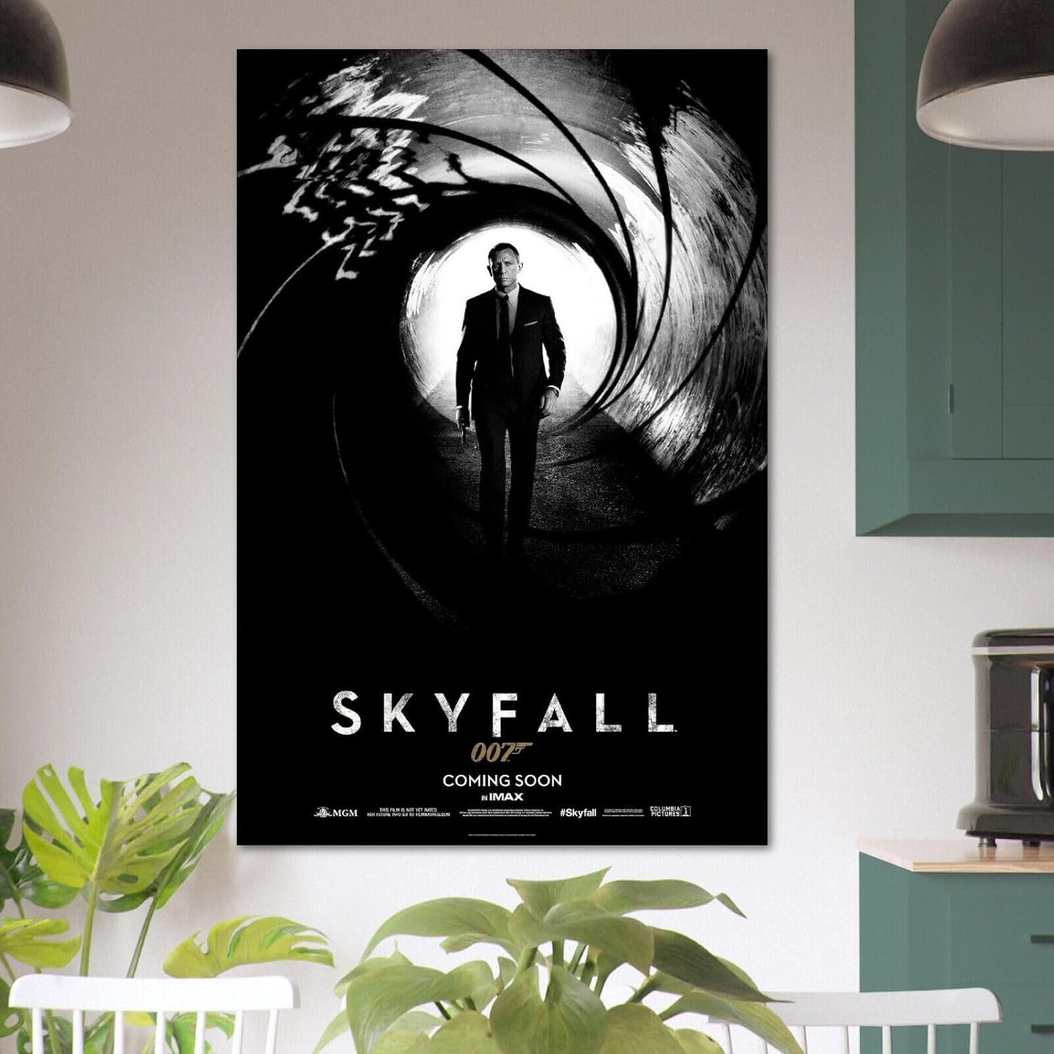 Skyfall - Movie Poster - Daniel Craig - US Teaser-12 x 18 Inches (US)