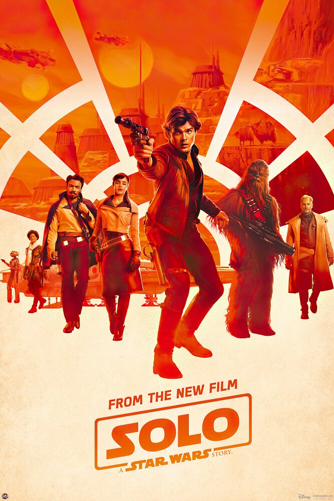 Solo: A Star Wars Story - Movie Poster / Print (Regular Style) (Size: 24 X 36")