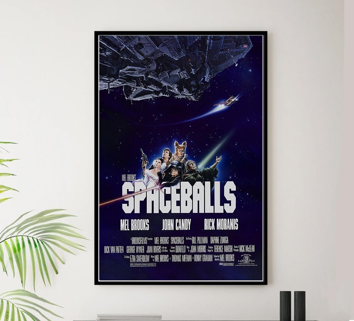Spaceballs - Mel Brooks - 1987 - Vintage Movie Poster-24 x 36 Inches