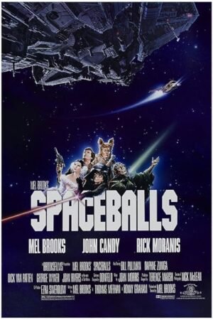 Spaceballs - Mel Brooks - 1987 - Vintage Movie Poster-24 x 36 Inches