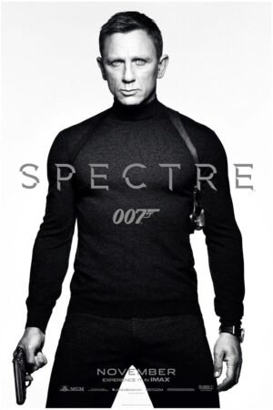 Spectre - Movie Poster - Daniel Craig - US Teaser-24 x 36 Inches (US)