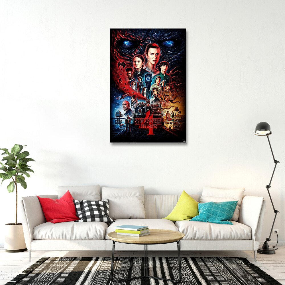Stranger Things 4 - TV Show Poster (Regular One Sheet Season 4) (Size: 24 x 36")
