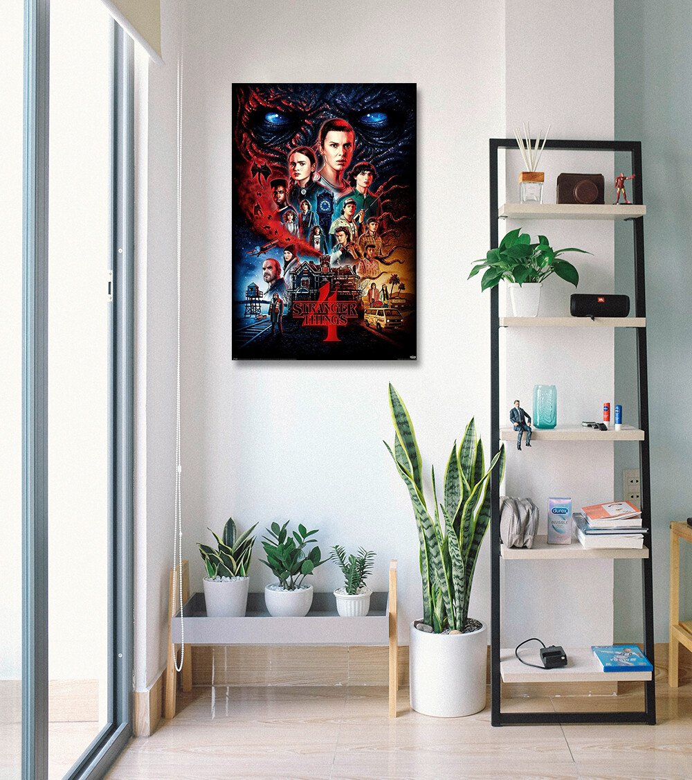 Stranger Things 4 - TV Show Poster (Regular One Sheet Season 4) (Size: 24 x 36")