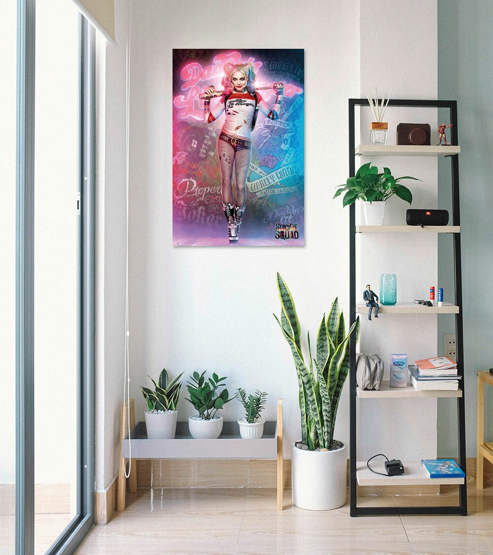Suicide Squad - Movie Poster / Print (Harley Quinn - Baseball Bat)