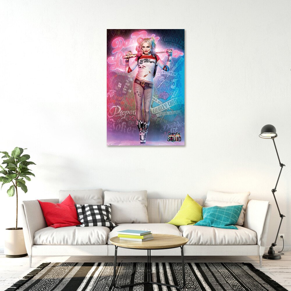 Suicide Squad - Movie Poster / Print (Harley Quinn - Baseball Bat)