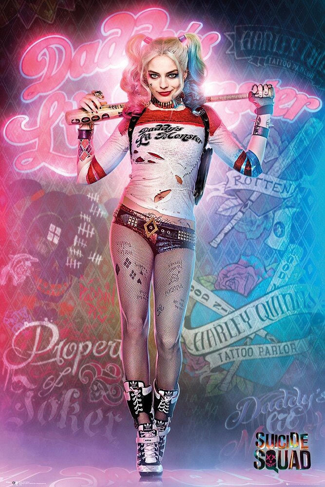 Suicide Squad - Movie Poster / Print (Harley Quinn - Baseball Bat)