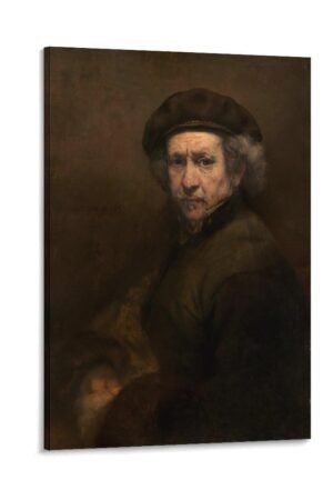 tendayougo Art Posters Rembrandt Van Rijn Self Portrait Painting Poster Poster Decorative Painting Canvas Wall Art Living Room Posters Bedroom Painting 20x30inch(50x75cm)
